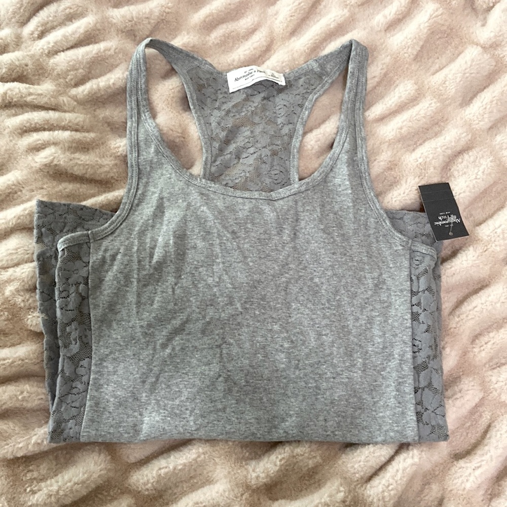 Abercrombie & Fitch Lace tank top.